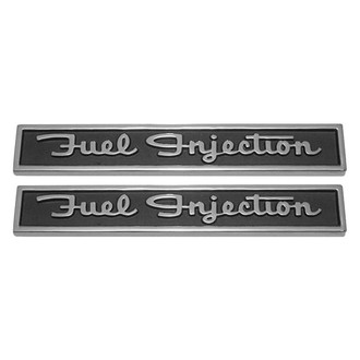 Trim Parts® - "Fuel Injection" Front Fender Emblems