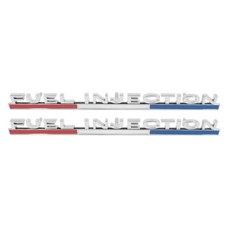 Trim Parts® - "Fuel Injection" Front Fender Emblems