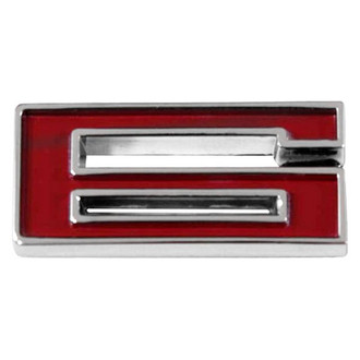 Trim Parts® - Red Generic Number "6"