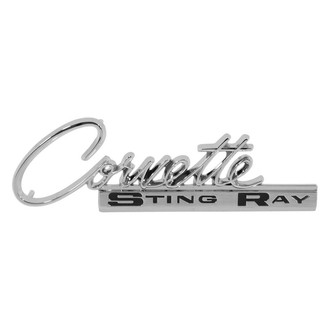 Trim Parts® - "Corvette Sting Ray" Glove Box Door Emblem