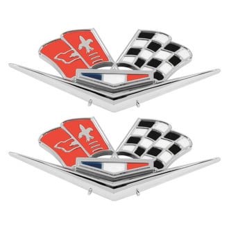 Trim Parts® - "X-Flag Special" Front Fender Emblems