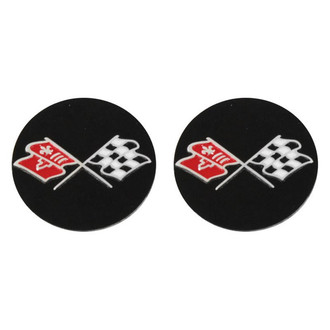 Trim Parts® - "Corvette" Door Handle Emblems