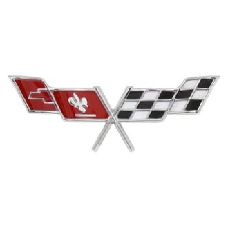 Trim Parts® - "X-Flag" Gas Lid Emblem