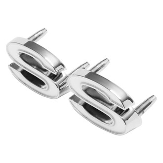 Trim Parts® - "SS" White Front Fender Emblem