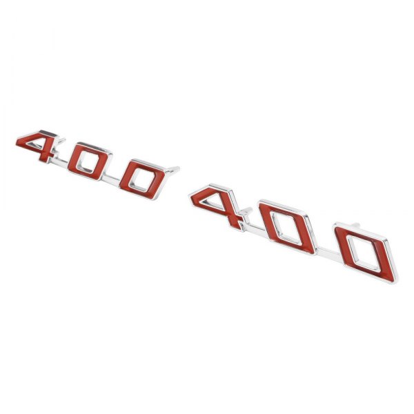 Trim Parts® - "400" Hood Emblems