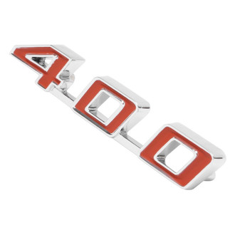 Trim Parts® - "400" Trunk Lid Emblem