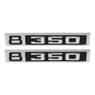 Trim Parts® - "8 350" Front Fender Emblems