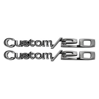 Trim Parts® - "Custom/20" Front Fender Emblems