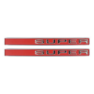 Trim Parts® - "Super" Front Fender Emblems