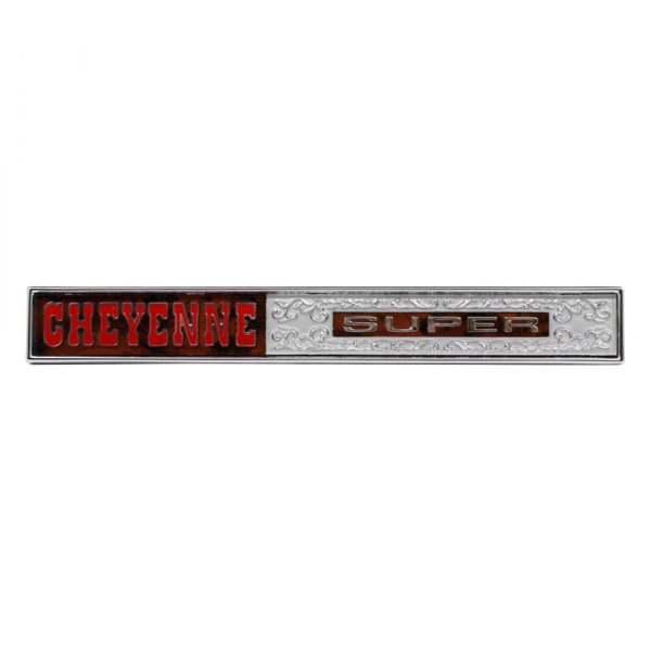 Trim Parts® - "Cheyenne Super" Glove Box Door Emblem