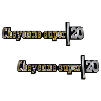 Trim Parts® - "Cheyenne Super 20" Fender Emblem Set