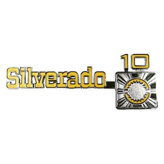 Trim Parts® - "Silverado C10" Front Fender Emblems