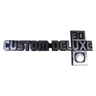 Trim Parts® - "Custom Deluxe 30" Front Fender Emblems