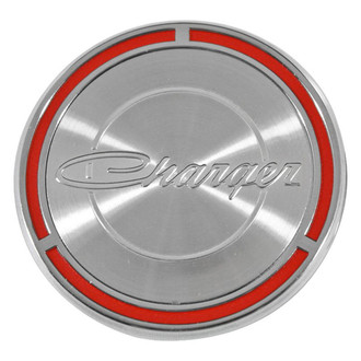 Trim Parts® - "Charger" Chrome Door Pad Emblem