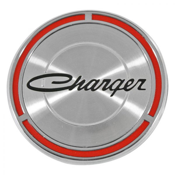 Trim Parts® - "Charger" Black Door Pad Emblem