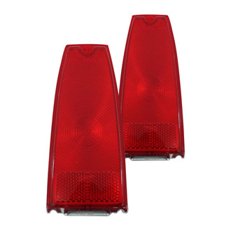 Trim Parts® - Driver and Passenger Side Replacement Tail Light Lenses