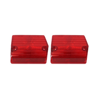 Trim Parts® - Driver and Passenger Side Replacement Tail Light Lenses