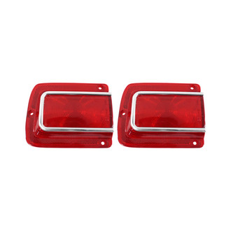 Trim Parts® - Driver and Passenger Side Replacement Tail Light Lenses