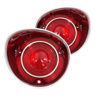 Trim Parts® - Replacement Tail Light and Backup Light Lens Set