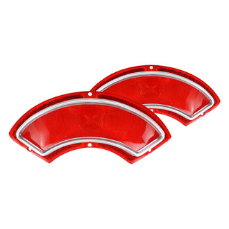 Trim Parts® - Driver and Passenger Side Replacement Tail Light Lenses