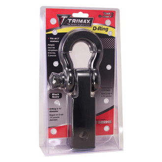 Trimax® TDRRHB - 2" Hitch Mounted D-Ring Shackle