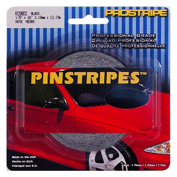 Trimbrite® - Prostripe™ 40' x 1/8" Black Solid Striping Tape