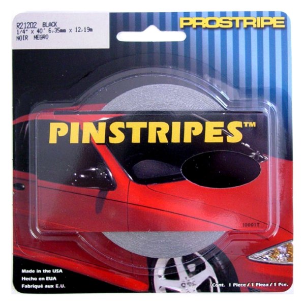 Trimbrite® - Prostripe™ 40' x 1/4" Black Solid Striping Tape
