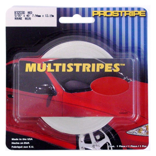 Trimbrite® - Prostripe™ 40' x 5/16" Tomato Red Multistriping Tape