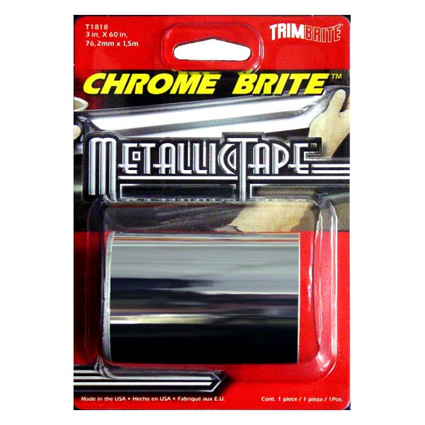 Trimbrite® - Brite™ 3" x 5' Silver Chrome Multi Purpose Foil Tape