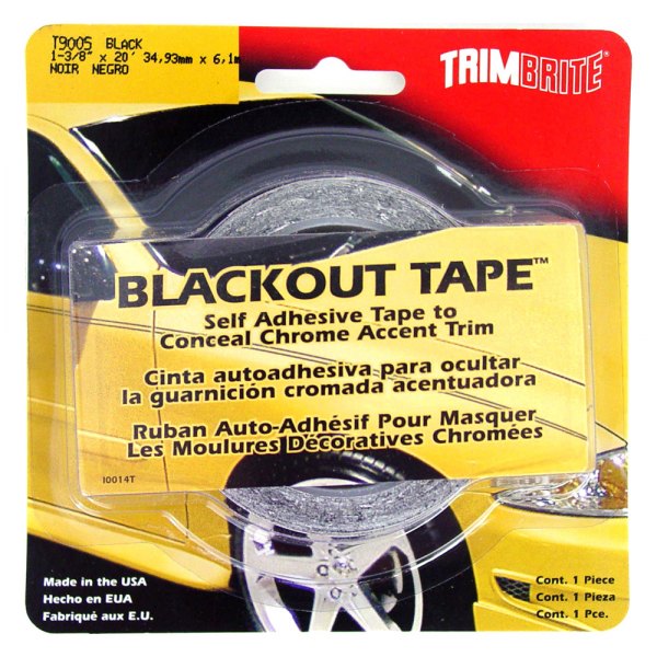 Trimbrite® - Black-Out™ 1-3/8" x 20' Tape