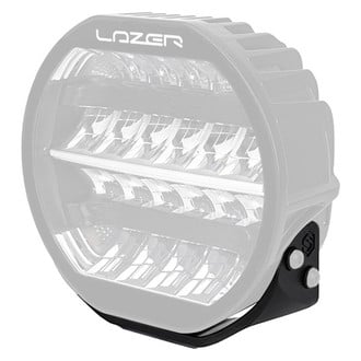 Triple-R® - Slim Satin Black Powder Coated Die-Cast Aluminum Mount for Sentinel Series LED Lights