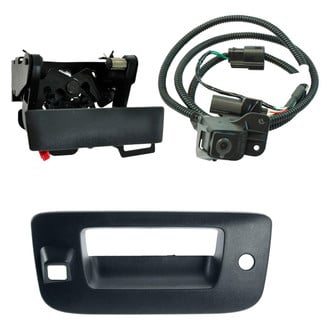 TRQ® - Park Assist Camera with Tailgate Handle and Lock Provision