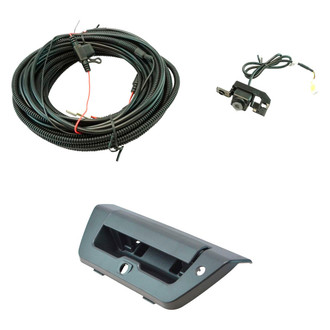TRQ® - Park Assist Camera with Wiring Harness Tailgate Handle