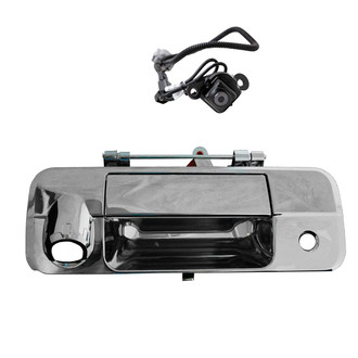 TRQ® - Chrome Park Assist Camera with Tailgate Handle