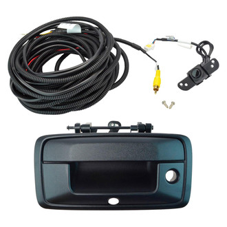 TRQ® - Park Assist Camera with Wiring Harness Tailgate Handle