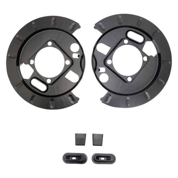 TRQ® - Rear Brake Backing Plates