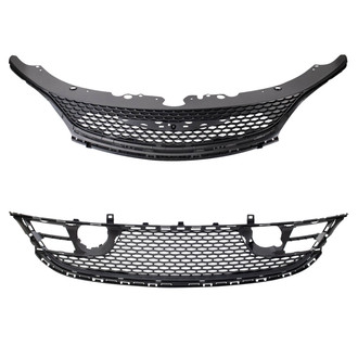 TRQ® - Front Bumper Grille Set