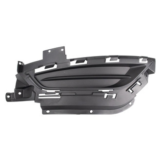 TRQ® - Black Passenger Side Fog Light Cover