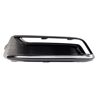 TRQ® - Black Passenger Side Fog Light Cover
