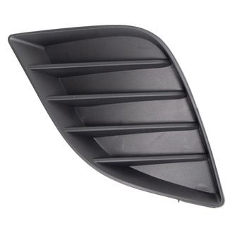 TRQ® - Black Passenger Side Fog Light Cover