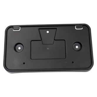 TRQ® - Black Front License Plate Bracket
