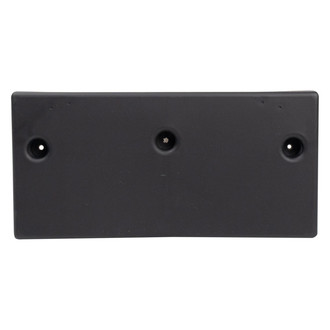 TRQ® - Black Front License Plate Bracket