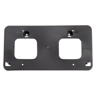 TRQ® - Black Front License Plate Bracket
