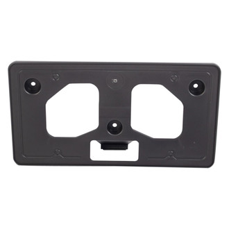 TRQ® - Black Front License Plate Bracket