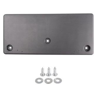 TRQ® - Black Front License Plate Bracket