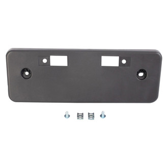TRQ® - Black Front License Plate Bracket