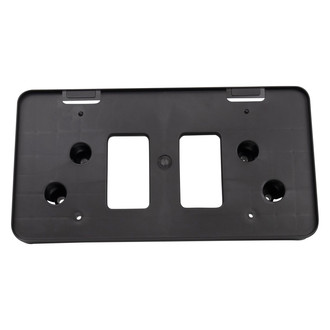 TRQ® - Black Front License Plate Bracket