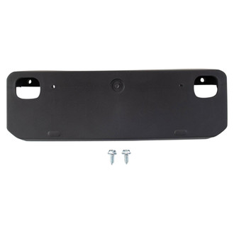 TRQ® - Black Front License Plate Bracket