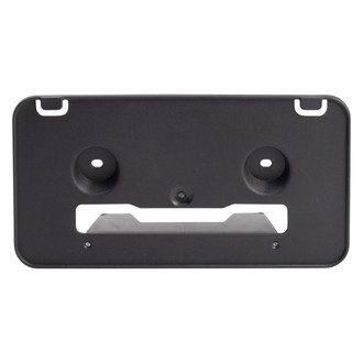 TRQ® - Black Front License Plate Bracket