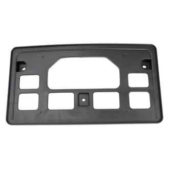 TRQ® - Black Front License Plate Bracket